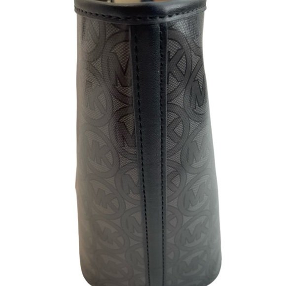 MICHAEL KORS Jodie Logo Black Small Tote Bag NWT - Picture 7 of 10